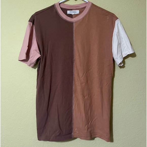 Nude Patchwork T-Shirt - Picture 1 of 2